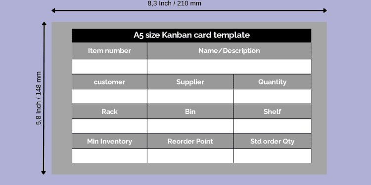 Kanban Card